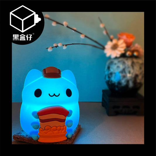 【黑盒仔】咖波X故宮-肉型石造型氣氛燈(已絕版)