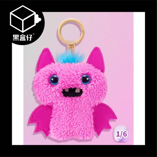 【黑盒仔】FUGGLER放克牙寶-萌趣粉系列毛絨掛件