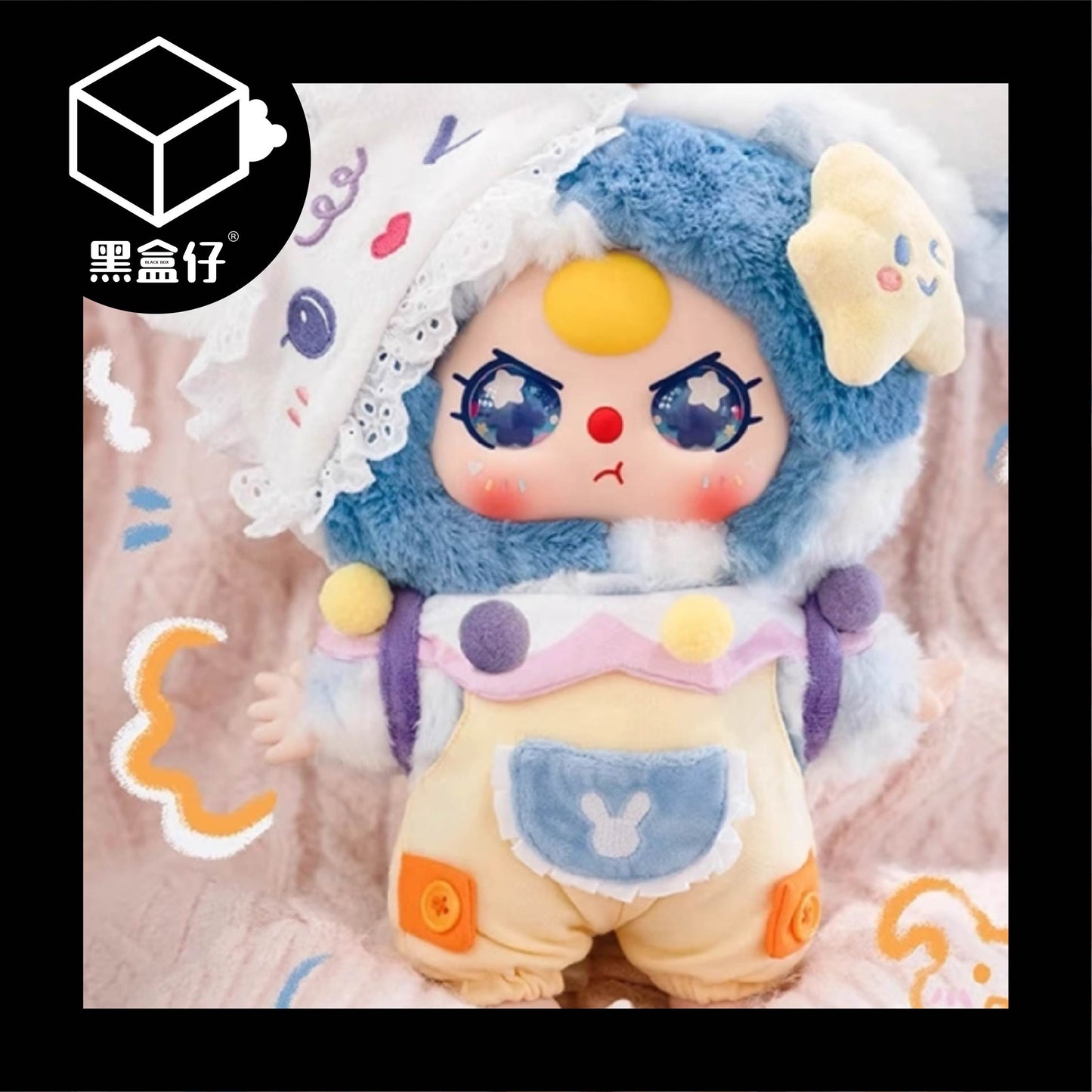 【黑盒仔】BABY THREE娃三歲-晚安寶寶400%