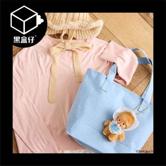 【黑盒仔】MONCHHICHI夢奇奇-糖心密友毛絨掛件