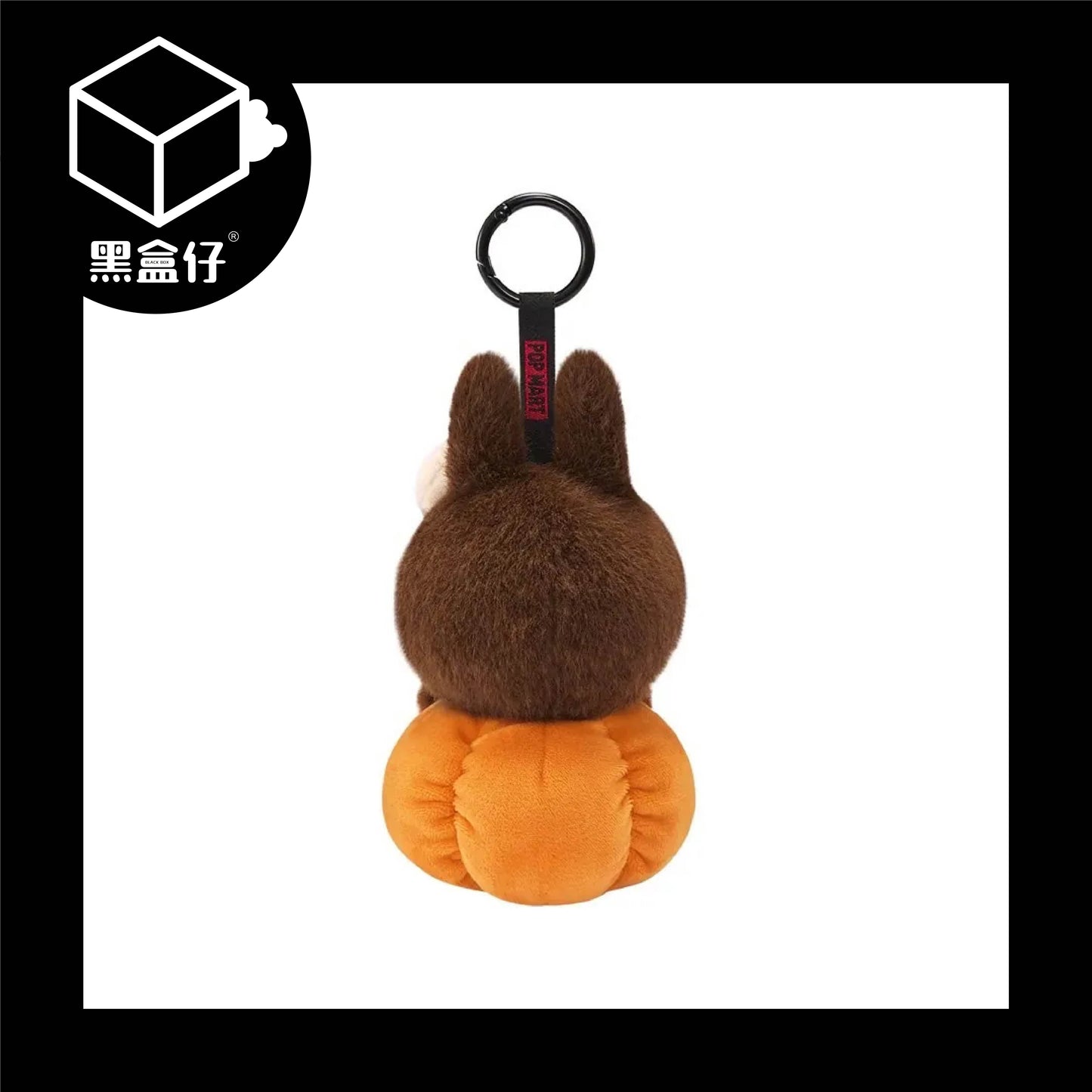 【黑盒仔】POPMART泡泡瑪特-LABUBU萬聖節南瓜限定搪膠毛絨掛件