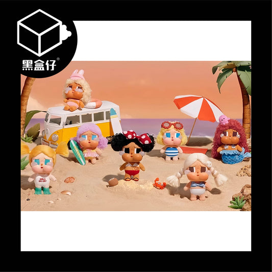 【黑盒仔】POPMART泡泡瑪特-CRYBABY Vacation Mode On 陽光假期搪膠毛絨系列