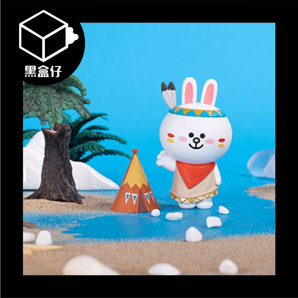 【黑盒仔】LINEFRIENDS-環遊世界的導遊系列(已絕版)