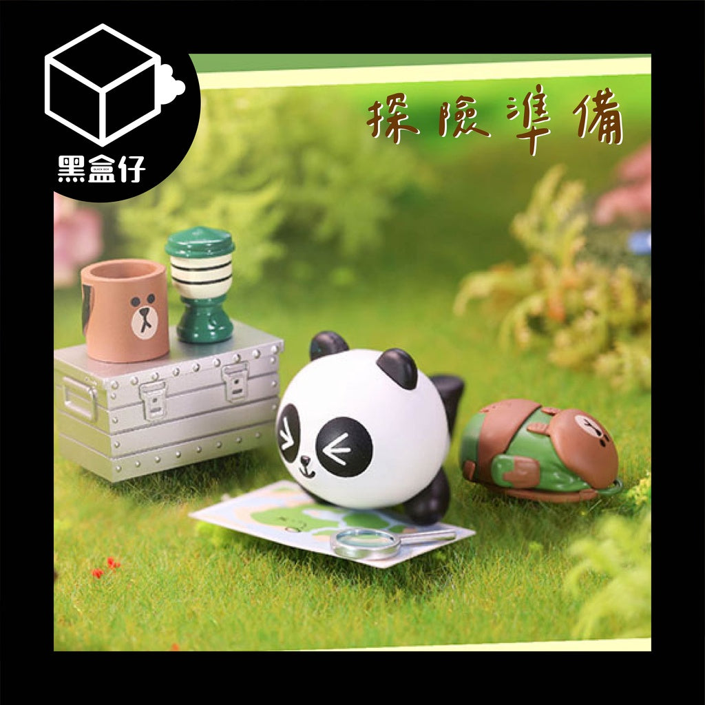 【黑盒仔】LINEFRIENDS-一起露營系列