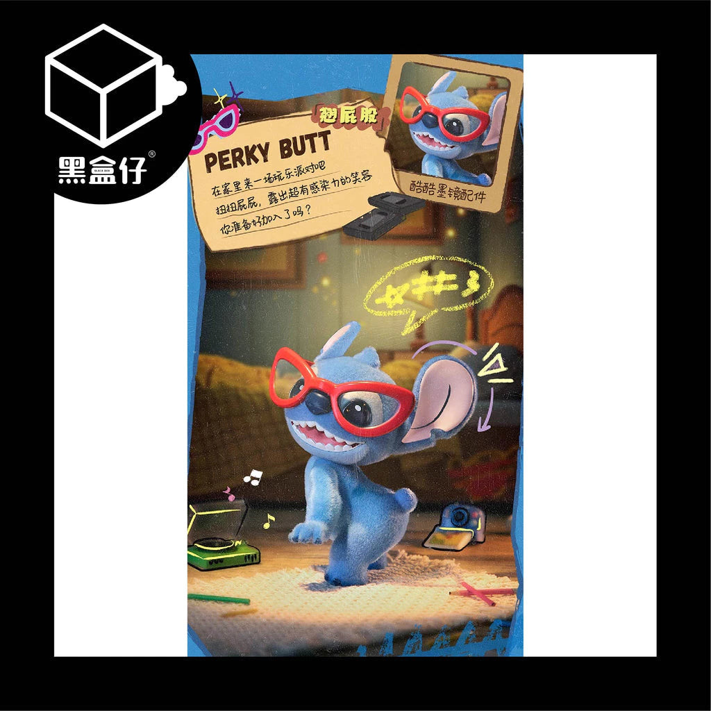 【黑盒仔】DISNEY迪士尼史迪奇-HELLO 史迪奇植絨系列