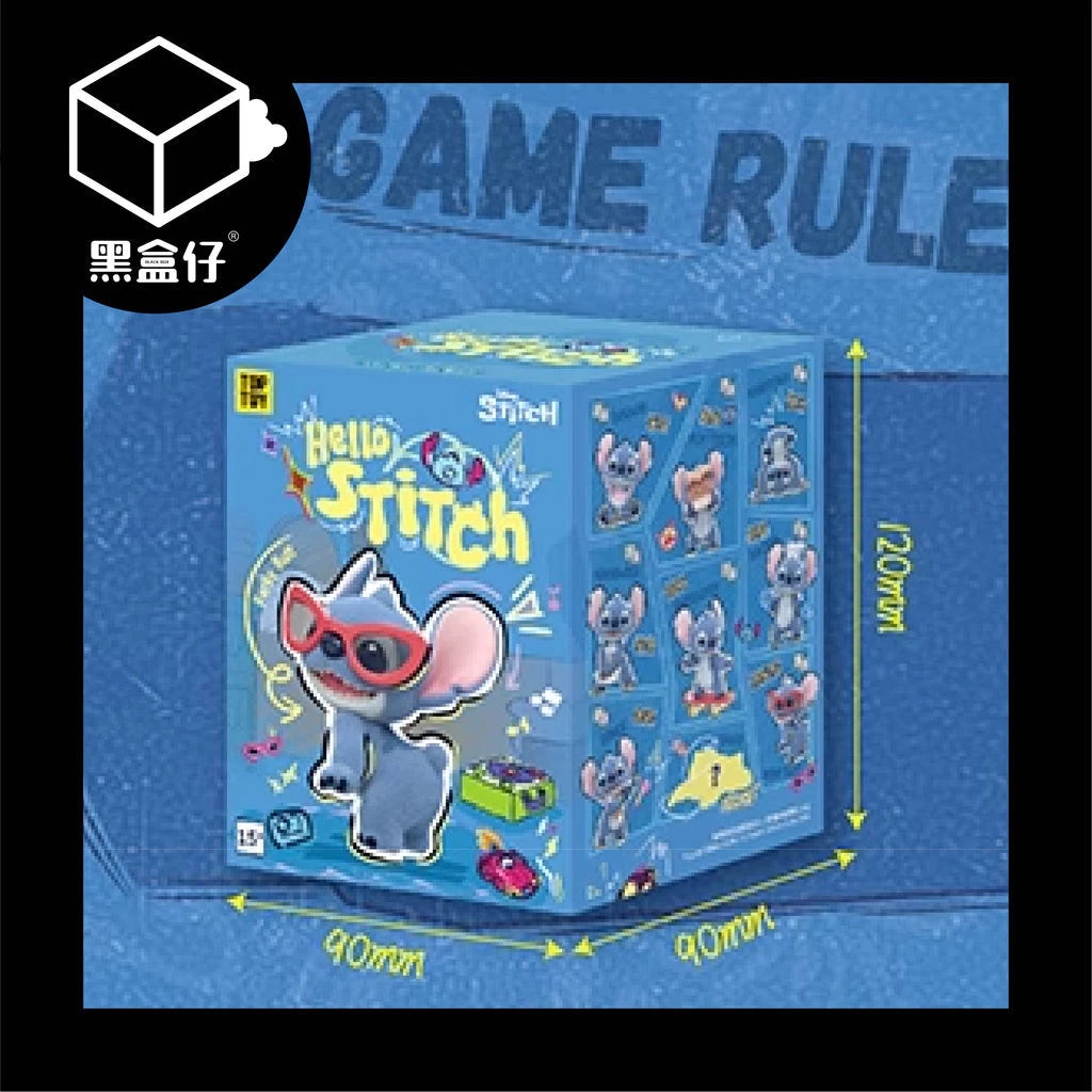 【黑盒仔】DISNEY迪士尼史迪奇-HELLO 史迪奇植絨系列