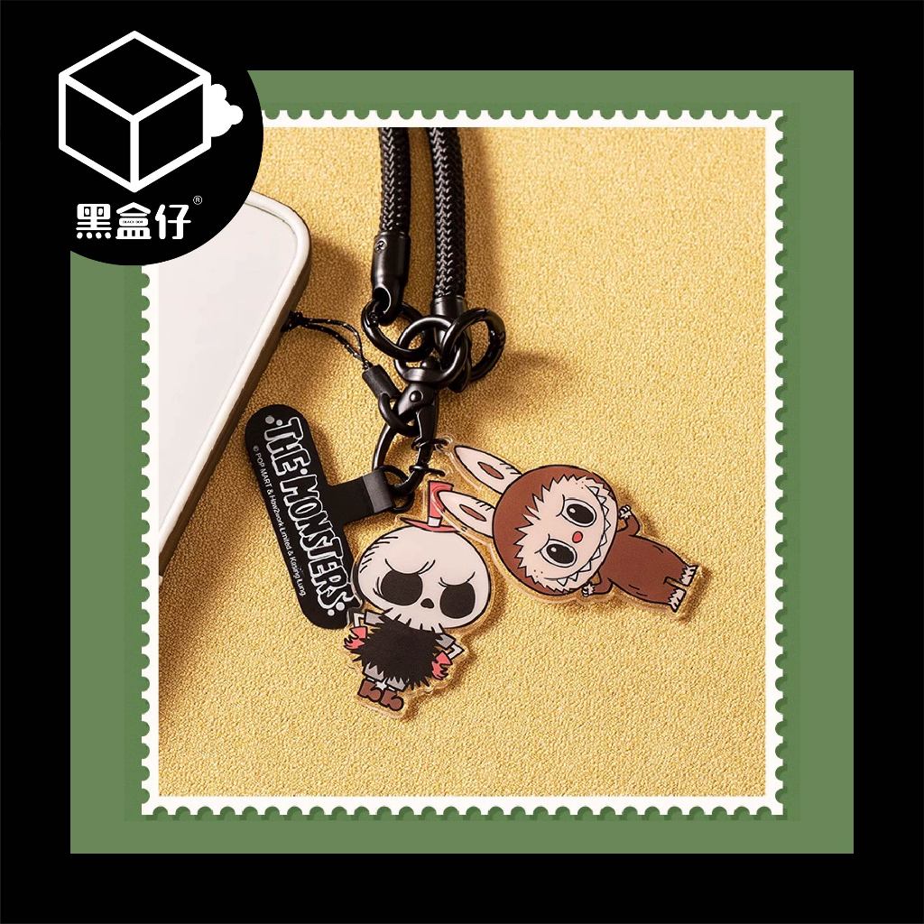 【黑盒仔】POPMART泡泡瑪特-THE MONSTERS出遊系列-手機掛繩