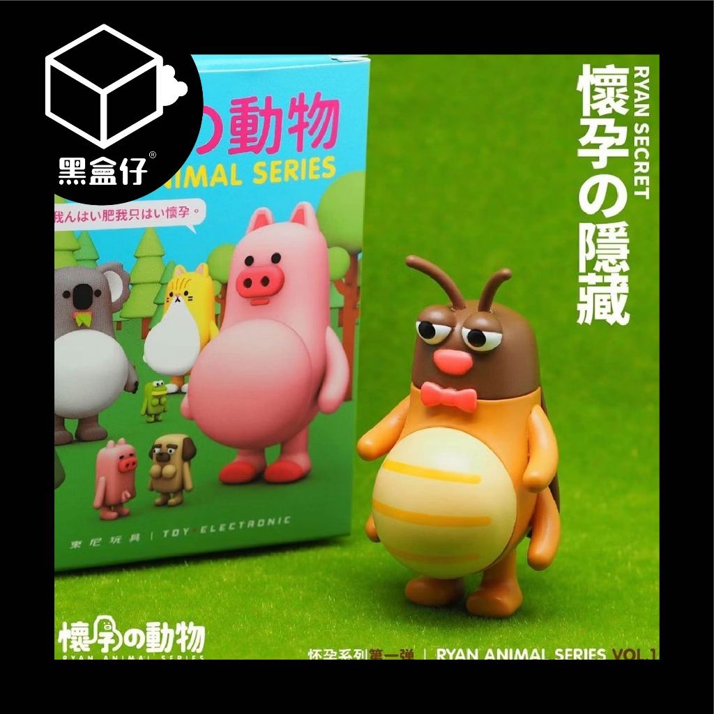 【黑盒仔】懷孕的動物系列-第一彈/第一代