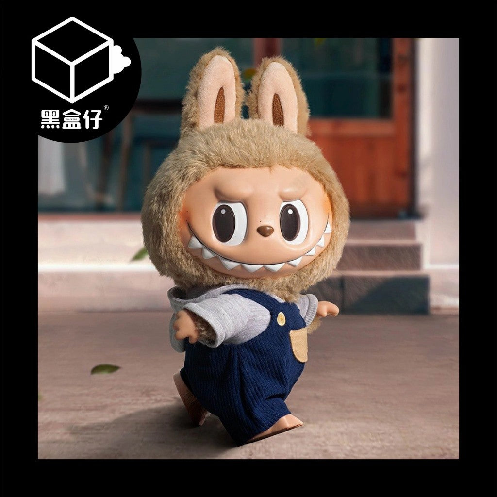 【黑盒仔】POPMART泡泡瑪特-LABUBU TIME TO CHILL初代搪膠毛絨公仔