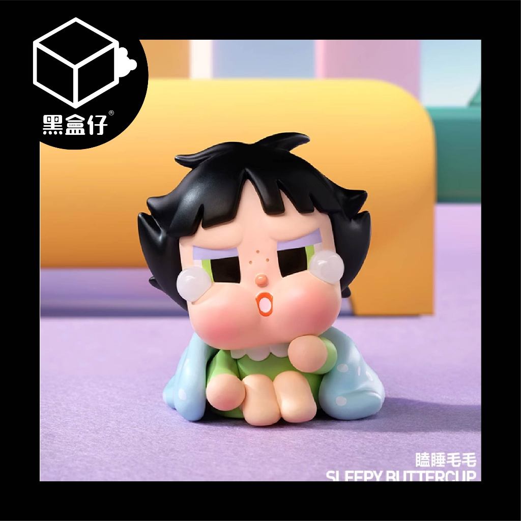 【黑盒仔】POPMART泡泡瑪特-CRYBABY哭娃×飛天小女警搪膠臉系列