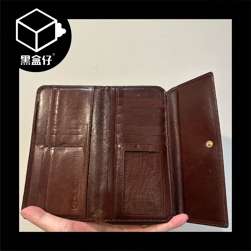 【黑盒仔二手】SOBDEALL沙伯迪澳-多夾雙袋長夾