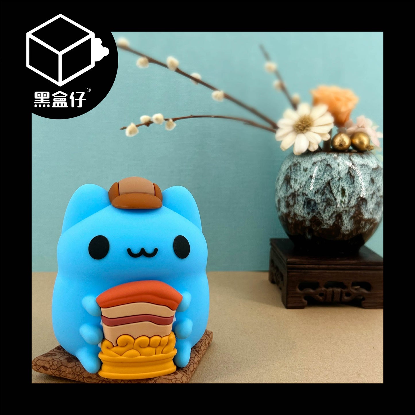 【黑盒仔】咖波X故宮-肉型石造型氣氛燈(已絕版)