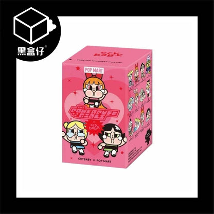 【黑盒仔】POPMART泡泡瑪特-CRYBABY哭娃×飛天小女警搪膠臉系列