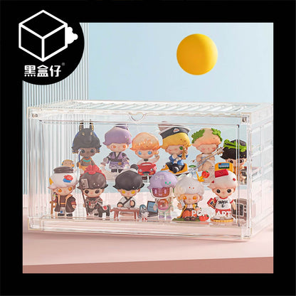 【黑盒仔】POPMART泡泡瑪特-透明貨櫃箱展示盒(已絕版)