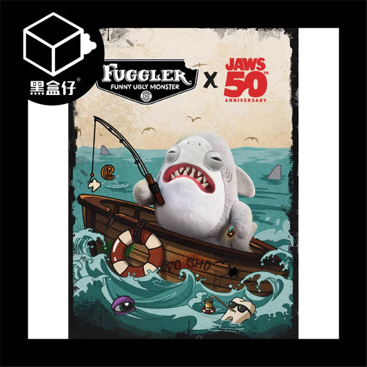 【黑盒仔】FUGGLER放克牙寶-大白鯊聯名款毛絨系列