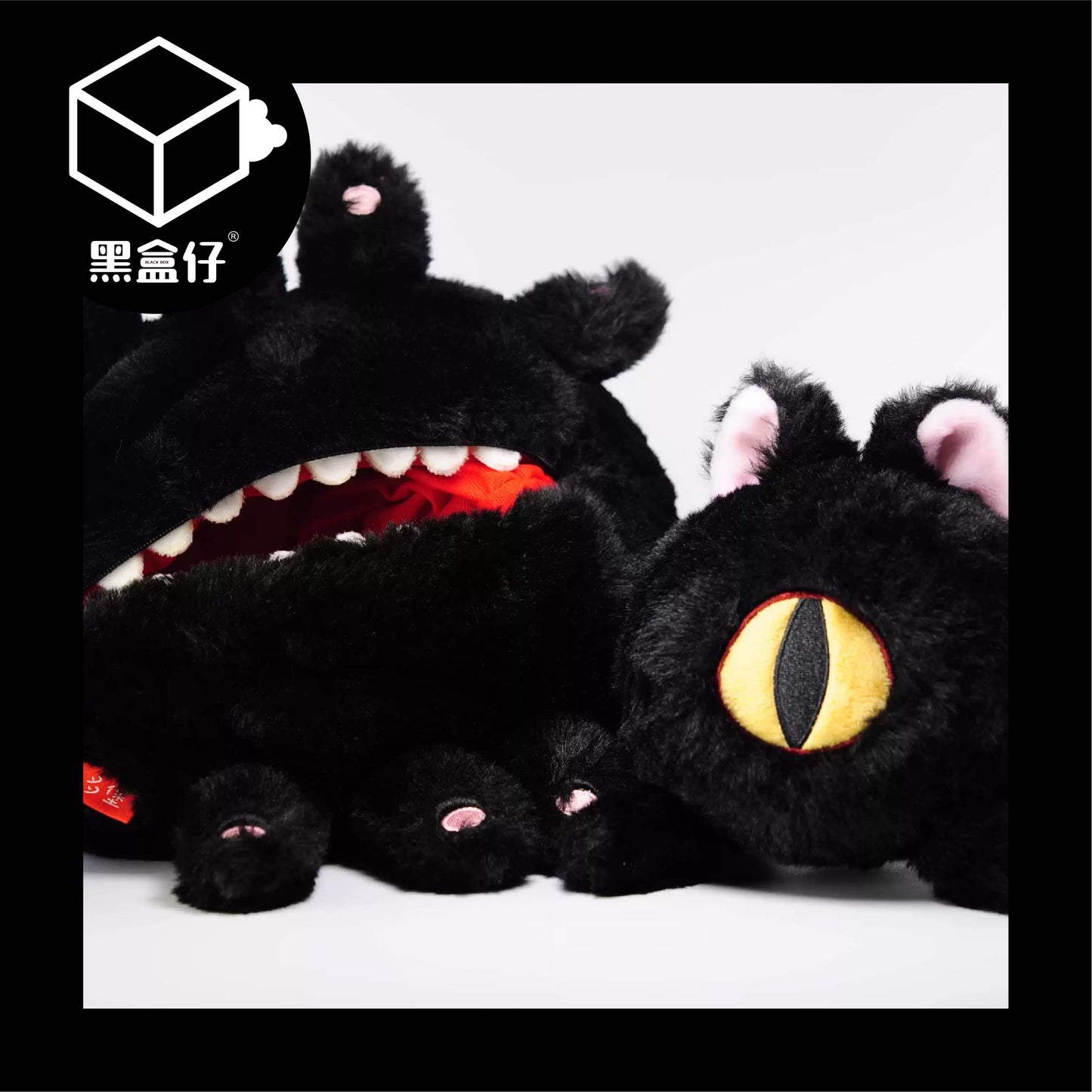 【黑盒仔】ABAOTOYS-SPIDER CAT深淵蜘蛛貓毛絨玩偶