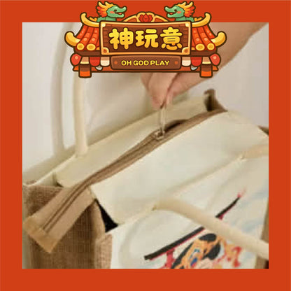 【神玩意】白沙屯媽祖-麻布保溫保冷袋