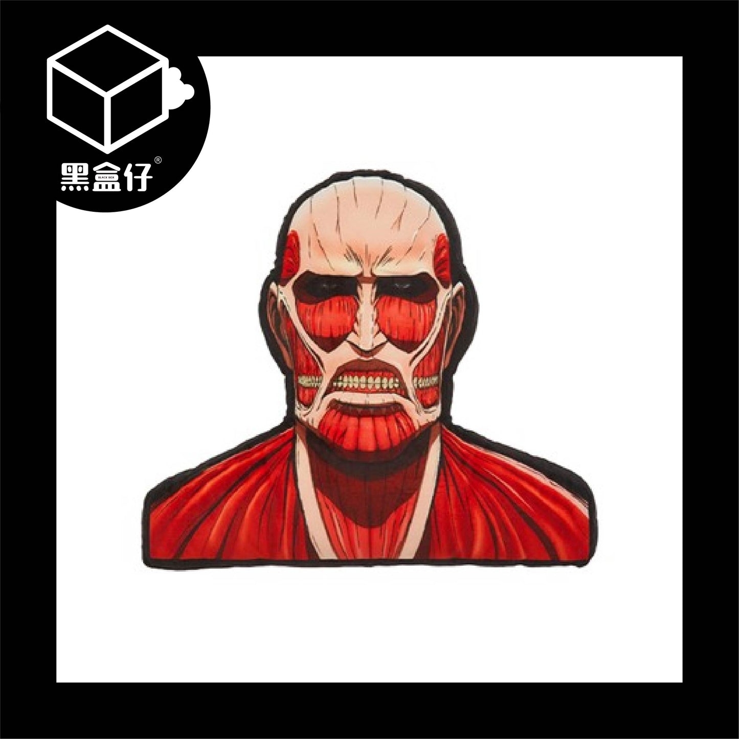 【黑盒仔】進擊的巨人-巨人抱枕