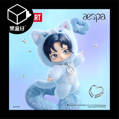 【黑盒仔】POPMART泡泡瑪特-aespa絨絨萌友系列毛絨公仔掛件