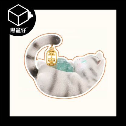 【黑盒仔】福氣貼貼貓好運晶石系列