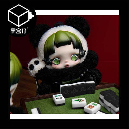 【黑盒仔】SKULLPANDA熊怠怠毛絨公仔掛件