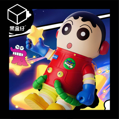 【黑盒仔】POPMART泡泡瑪特-MEGA SPACE MOLLY-蠟筆小新400%+100%