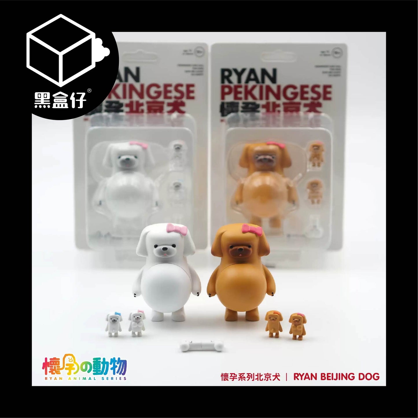 【黑盒仔隱藏版】懷孕的動物-北京犬/獅子犬系列(已絕版)