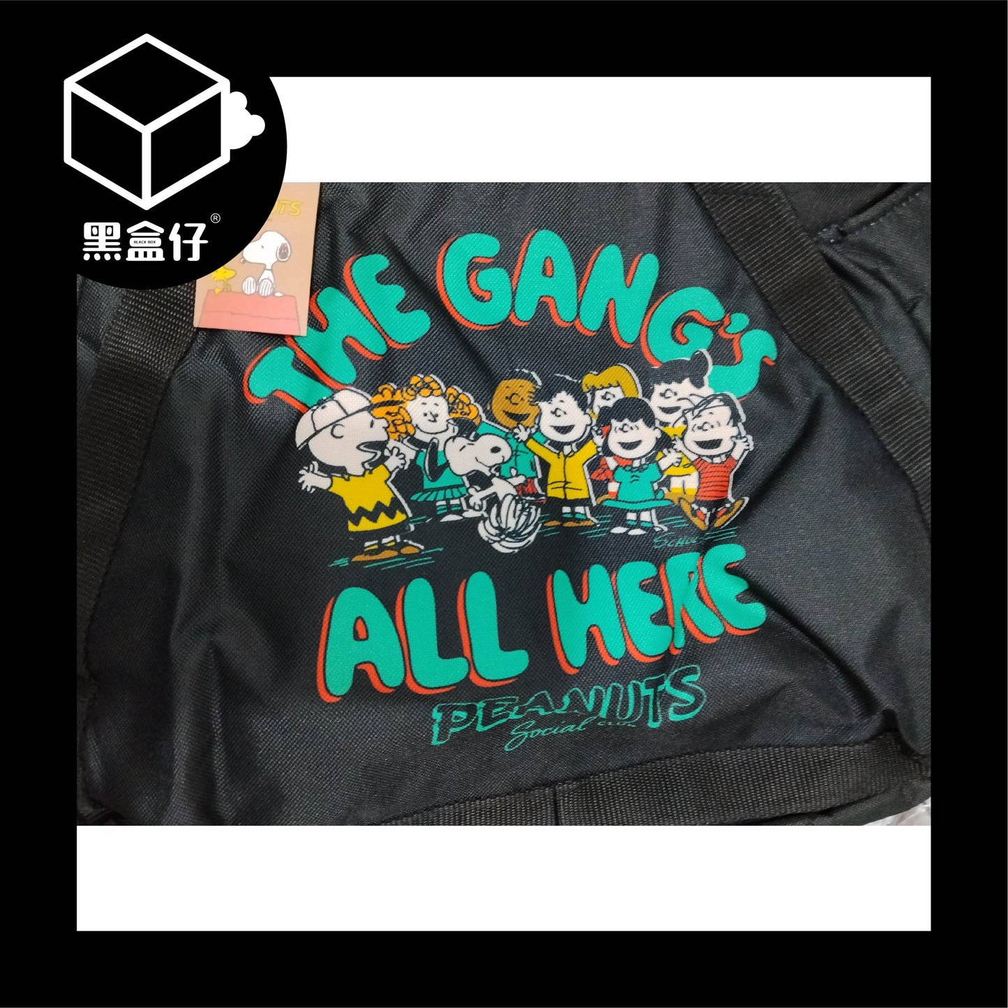 【黑盒仔】史努比-大容量保溫袋