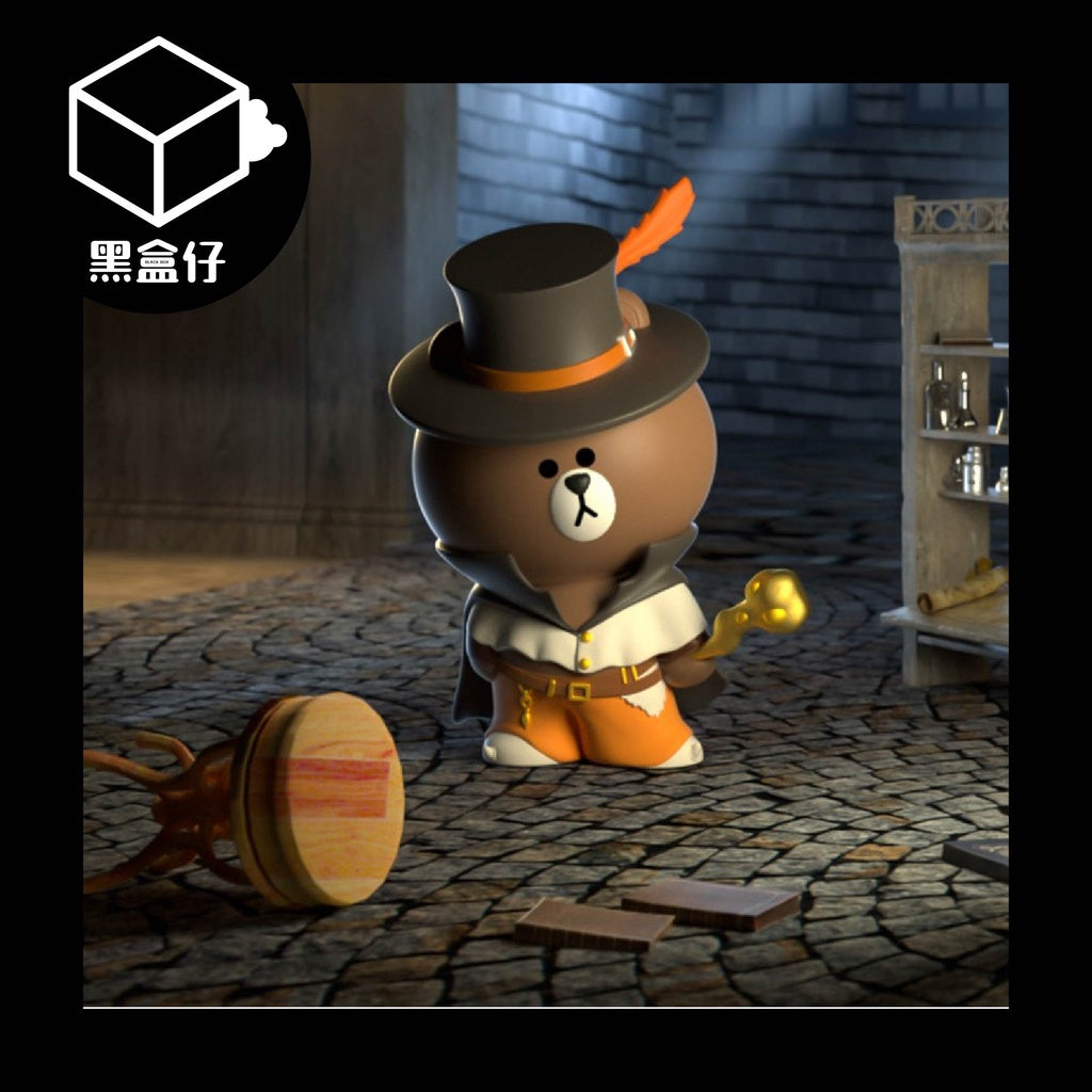 【黑盒仔】LINEFRIENDS-蒸汽龐克系列（已絕版）
