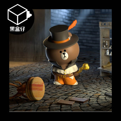 【黑盒仔】LINEFRIENDS-蒸汽龐克系列（已絕版）