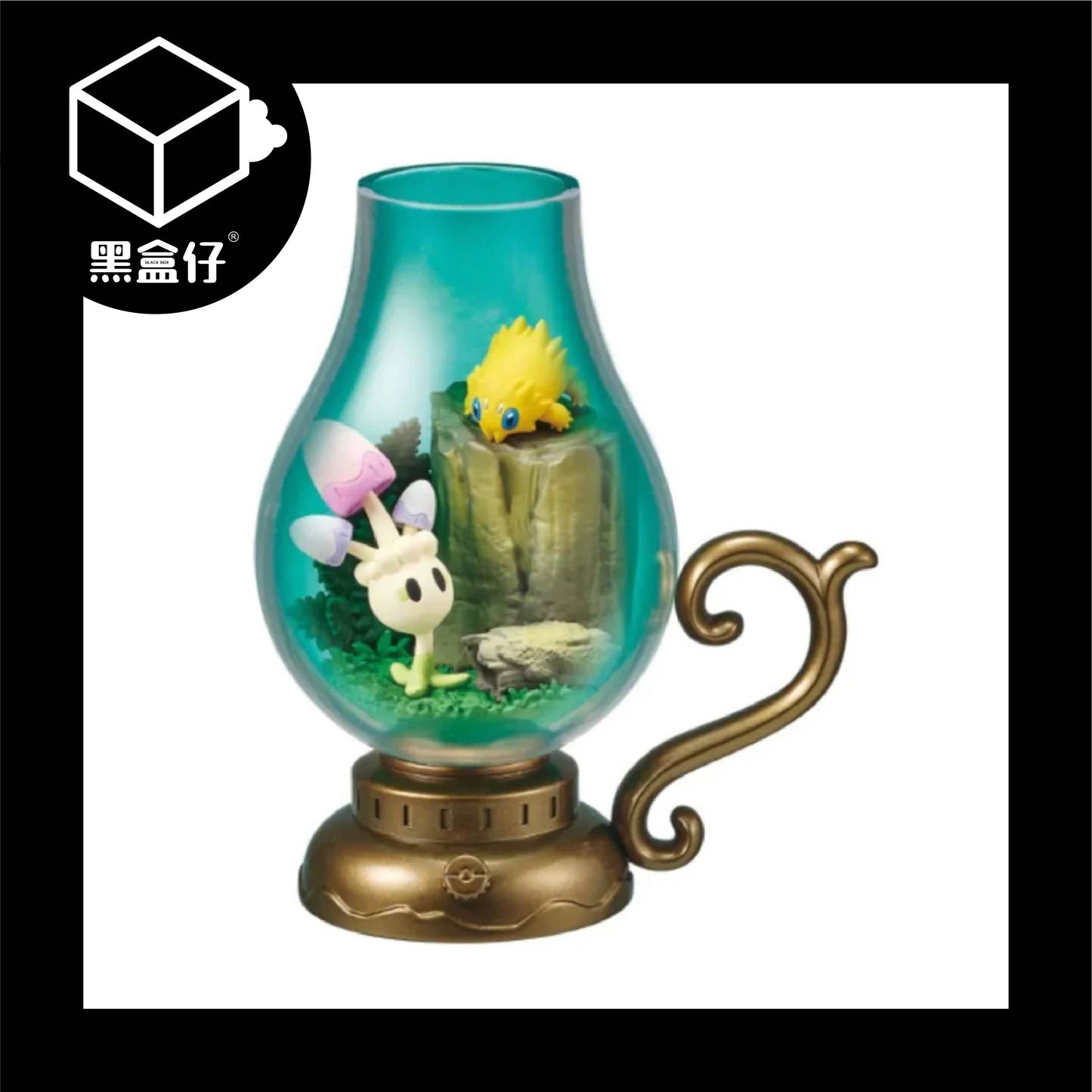 【黑盒仔】POKÉMON神奇寶貝-日本RE-MENT寶可夢-油燈立體盆景