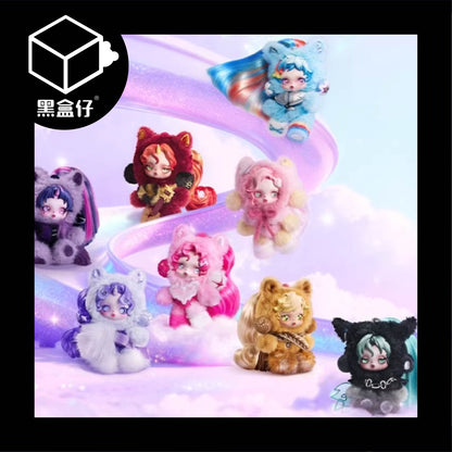 【黑盒仔】POPMART泡泡瑪特-SKULLPANDA X 小馬寶莉系列毛絨公仔掛件