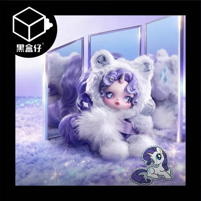 【黑盒仔】POPMART泡泡瑪特-SKULLPANDA X 小馬寶莉系列毛絨公仔掛件