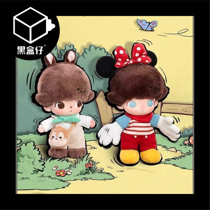 【黑盒仔】POPMART泡泡瑪特-DIMOO WORLD X 迪士尼搪膠毛絨鑰匙圈(已絕版）