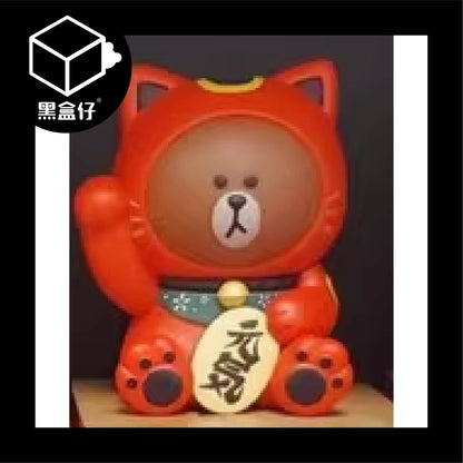 【黑盒仔】LINEFRIENDS X Urdu 福部屋招財貓系列(已絕版)