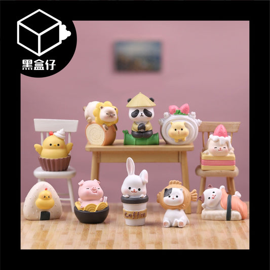 【黑盒仔】迷你萌食物語系列-美味甜食區