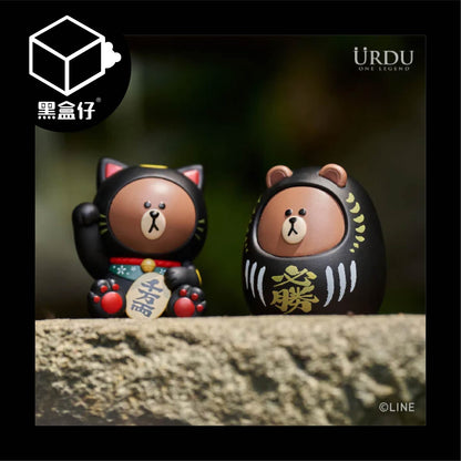 【黑盒仔】LINEFRIENDS X Urdu 福部屋招財貓系列(已絕版)