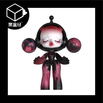 【黑盒仔】POPMART泡泡瑪特-MEGA α SKULLPANDA 400% 紅水晶公仔(限宅配)