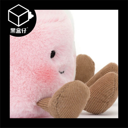 【黑盒仔】JELLYCAT-情侶棉花糖毛絨吊飾掛件(已絕版）