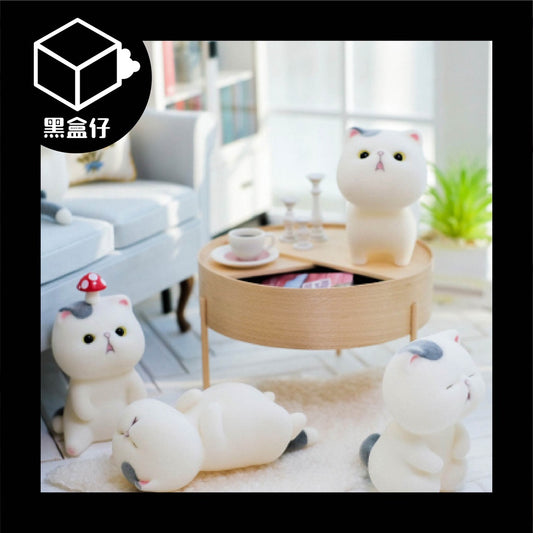 【黑盒仔】迷你萌食物語系列-植絨小奶貓一代