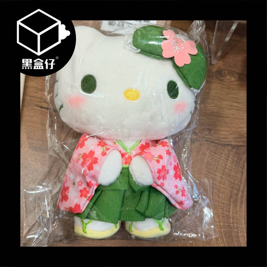 【黑盒仔】SANRIO三麗鷗家族-日本限定傳統服飾毛絨擺件掛飾(已絕版)