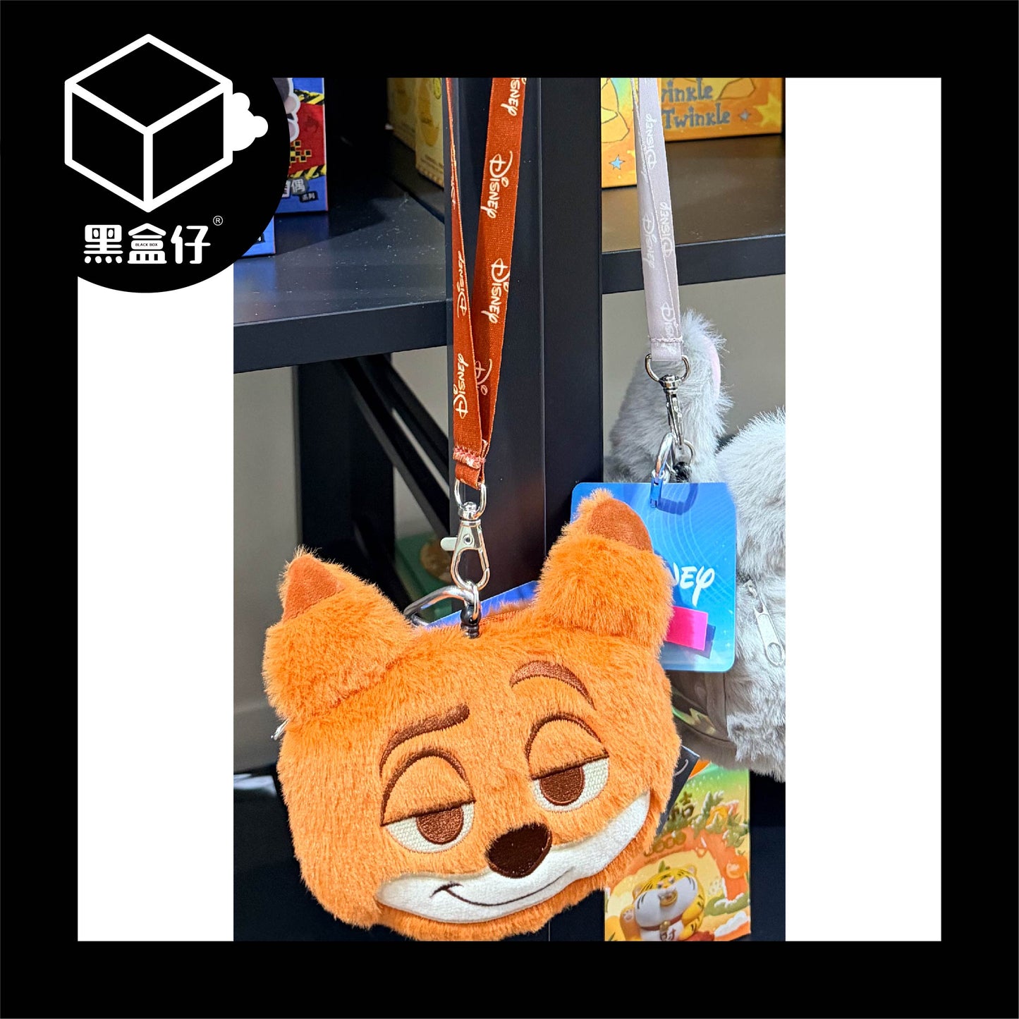 【黑盒仔】動物方城市-零錢卡包