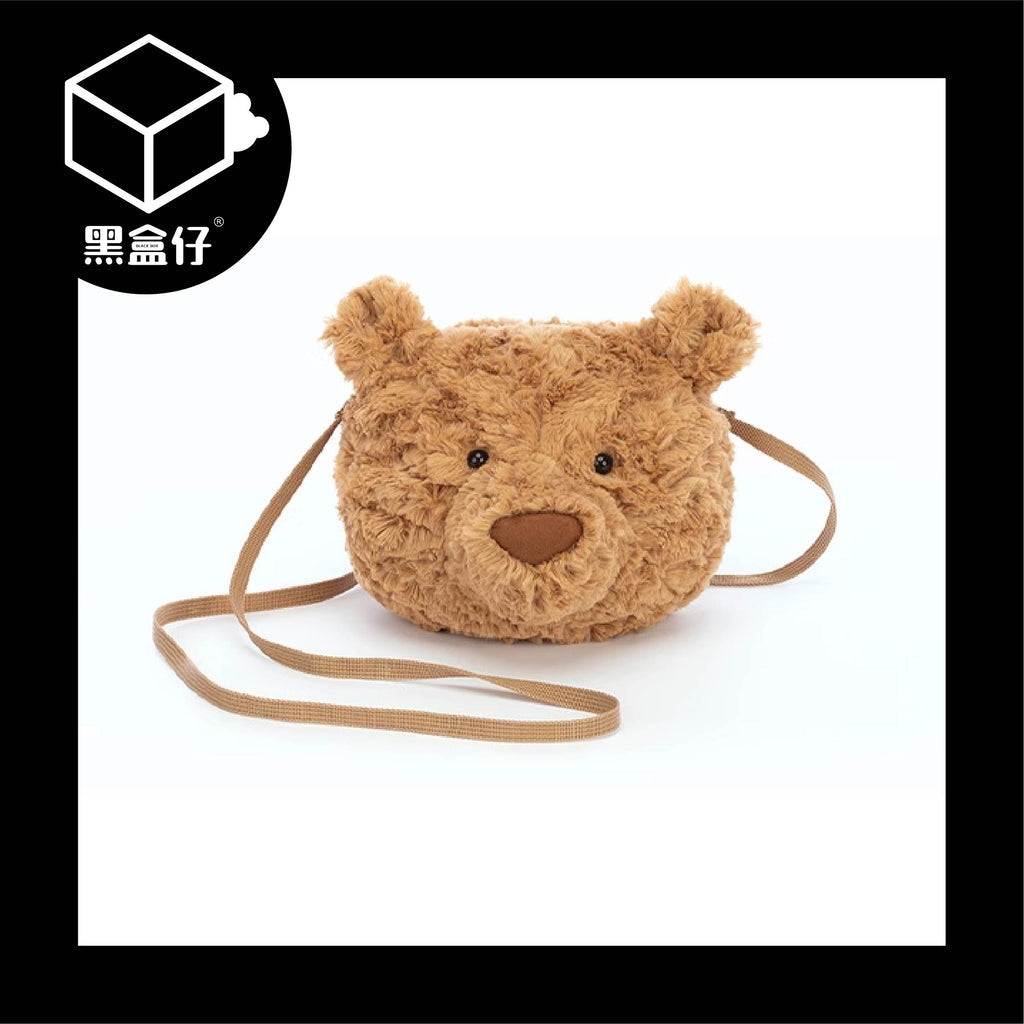【黑盒仔】JELLYCAT-巴塞羅熊包包毛絨斜背包