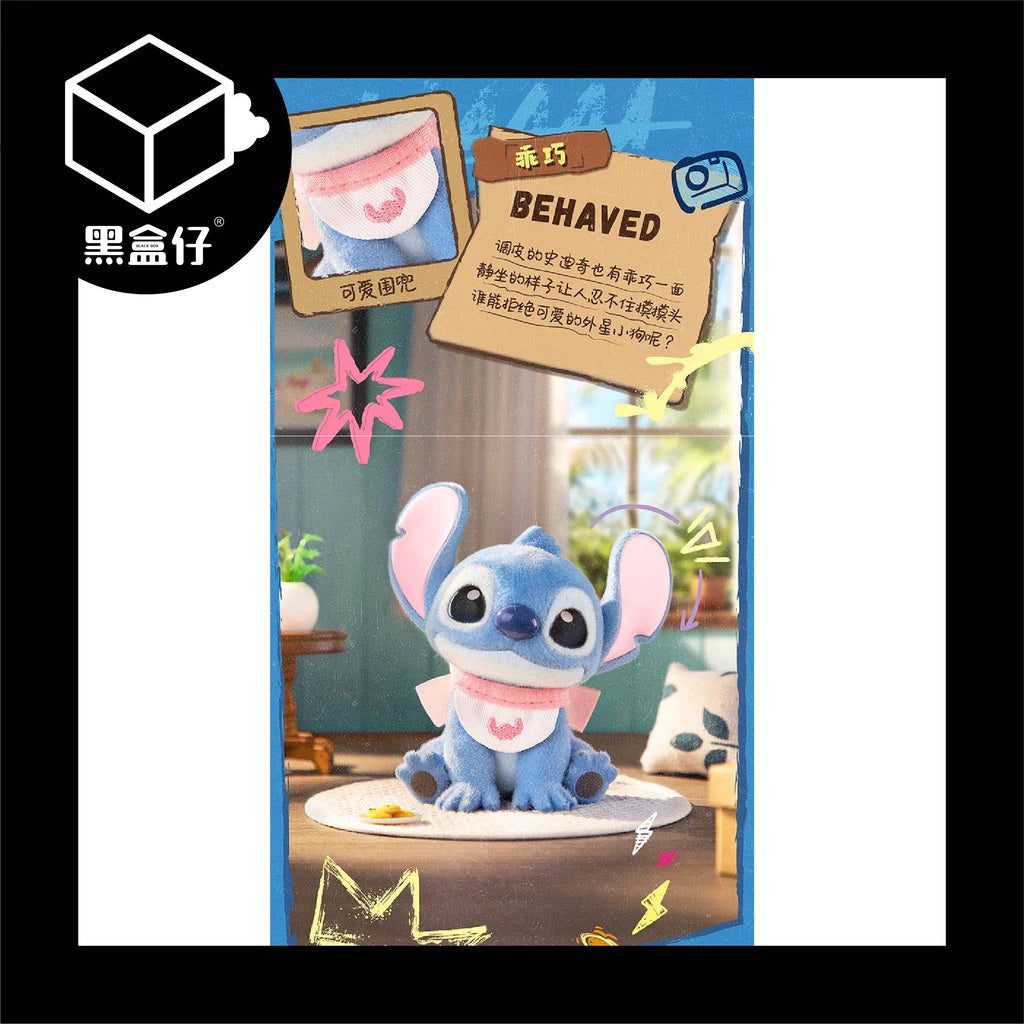 【黑盒仔】DISNEY迪士尼史迪奇-HELLO 史迪奇植絨系列