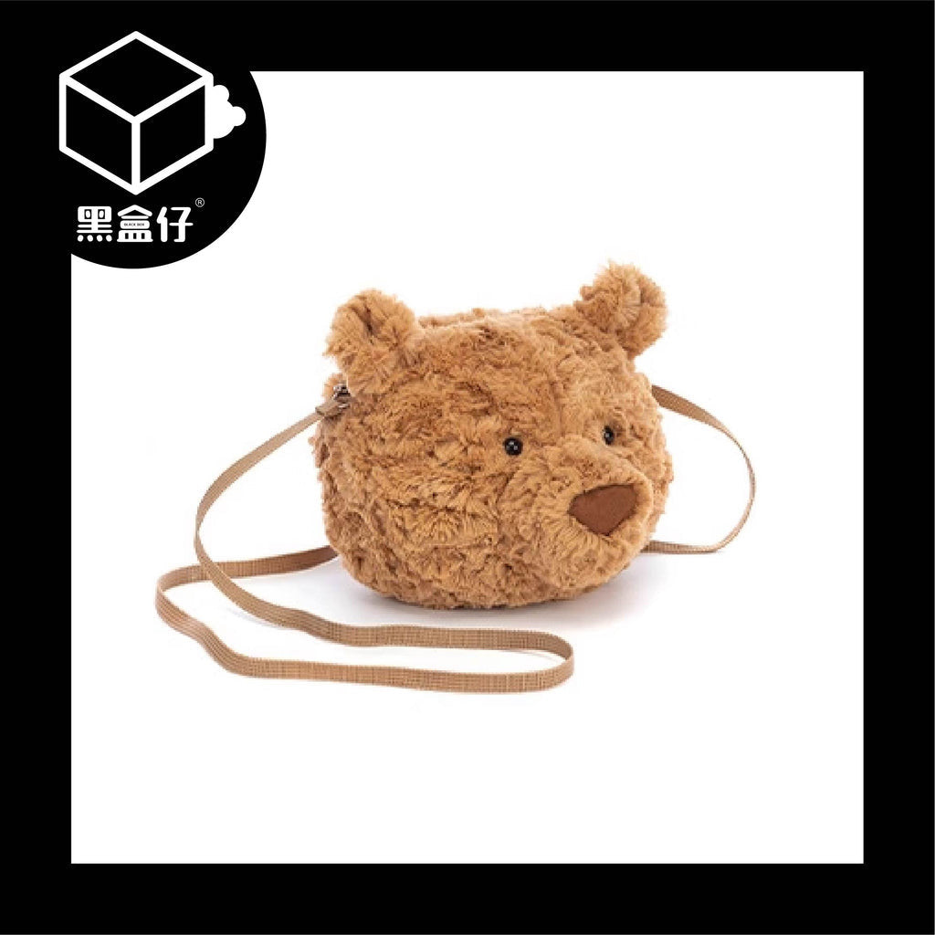 【黑盒仔】JELLYCAT-巴塞羅熊包包毛絨斜背包