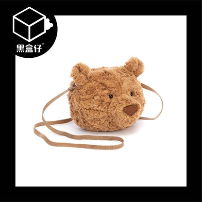 【黑盒仔】JELLYCAT-巴塞羅熊包包毛絨斜背包(已絕版）