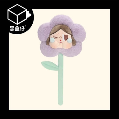 【黑盒仔】POPMART泡泡瑪特-CRYBABY哭娃-悲傷俱樂部系列毛絨花朵🎓贈送畢業小帽子🎓
