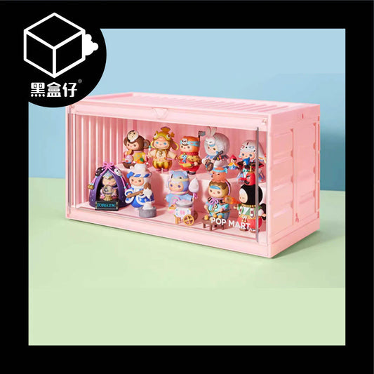 【黑盒仔】POPMART泡泡瑪特-彩色貨櫃箱發光展示盒