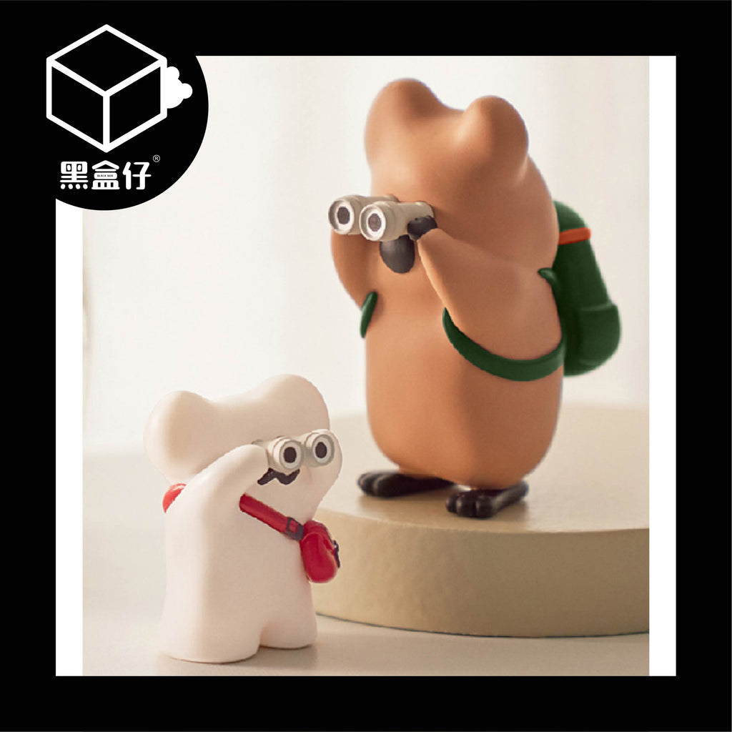 【黑盒仔】DINOTAENG呆萌町-露營系列公仔(已絕版)