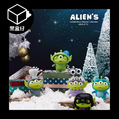 【黑盒仔端盒】DISNEY迪士尼 X PIXAR皮克斯三眼怪系列-聖誕倒數盲盒日曆(已絕版)